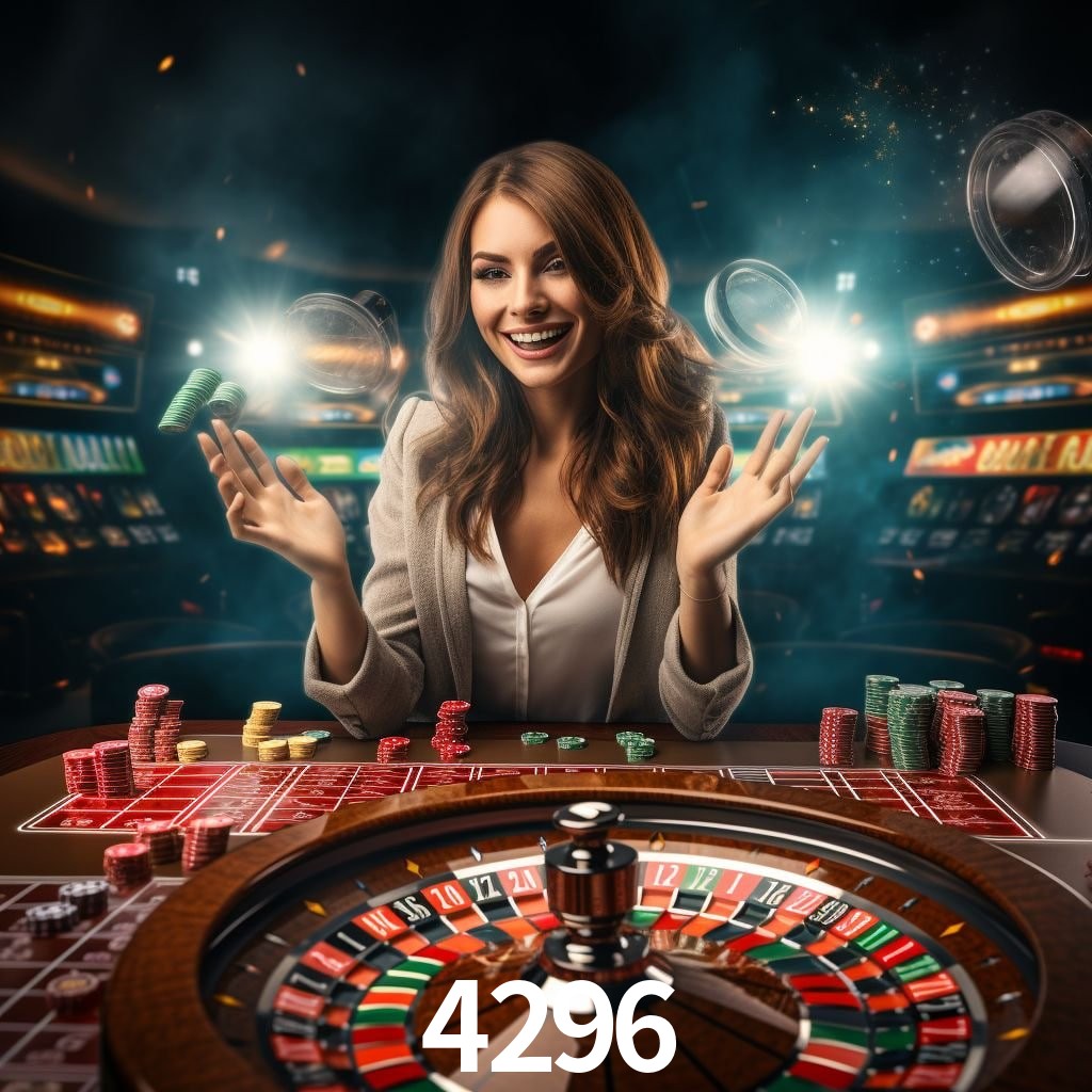 Sinta a adrenalina dos jogos de cassino com 4296