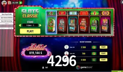 Descubra o Mundo do Cassino Online com 4296